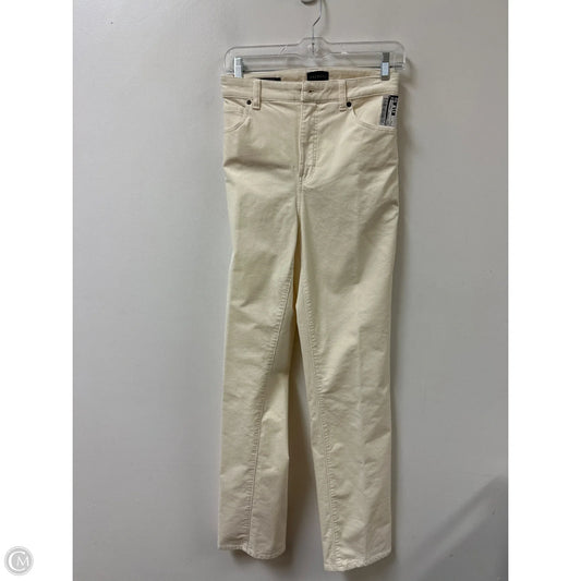 Pants Corduroy By Talbots In Cream, Size: 8