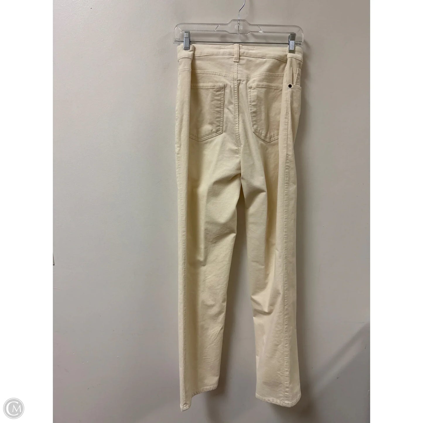 Pants Corduroy By Talbots In Cream, Size: 8