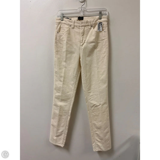 Pants Corduroy By Talbots In Cream, Size: 2