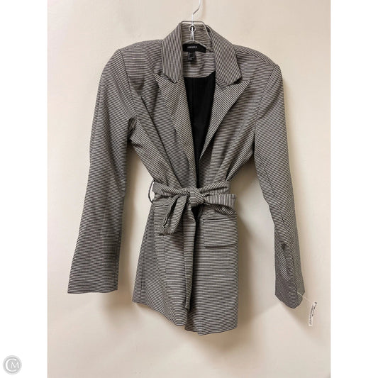 Blazer By Forever 21 In Black & White, Size: S