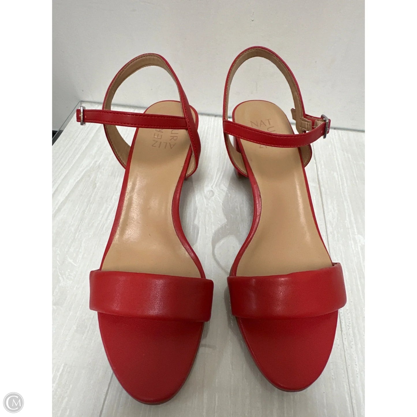 Shoes Heels Block By Naturalizer In Red, Size: 8.5