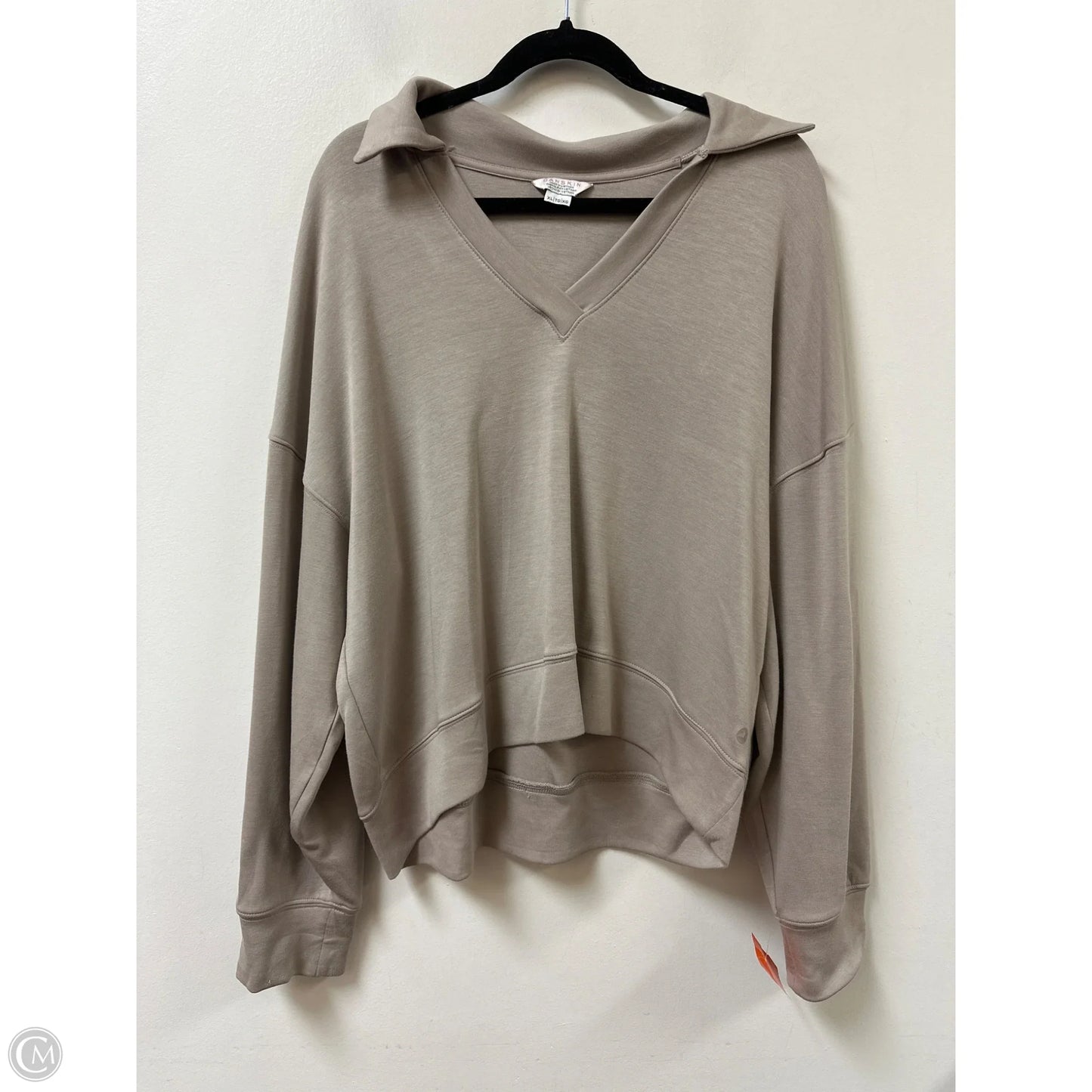 Sweater By Danskin In Cream, Size: Xl