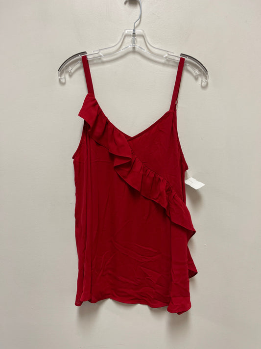 Top Sleeveless By Torrid In Red, Size: 2x