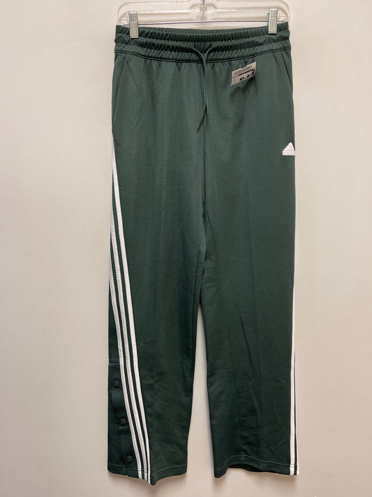 Athletic Pants By Adidas In Green, Size: 4