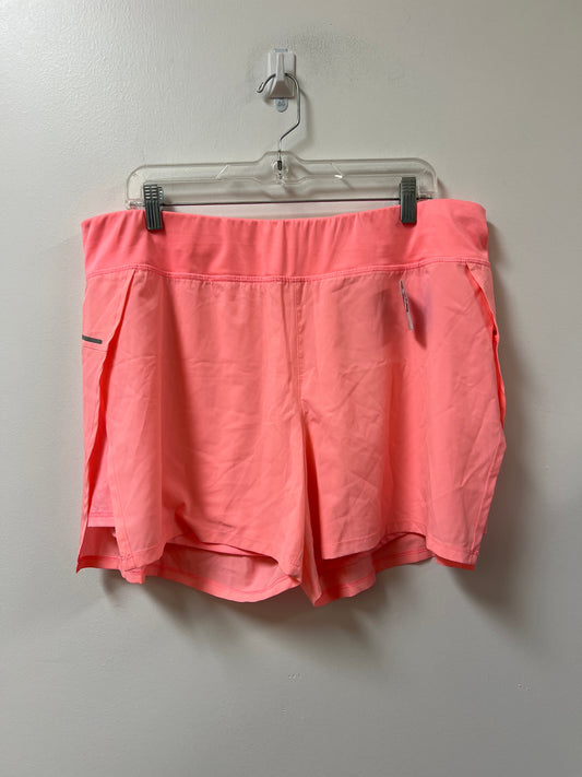 Athletic Shorts By Avia In Pink, Size: Xl