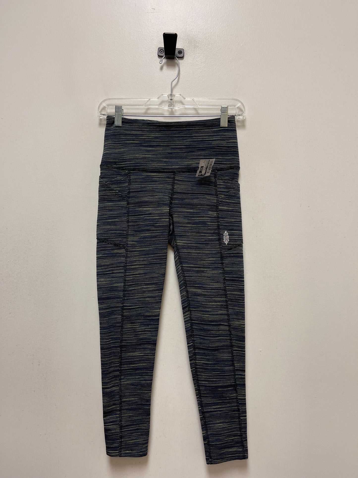 Blue & Green Athletic Leggings Free People, Size S