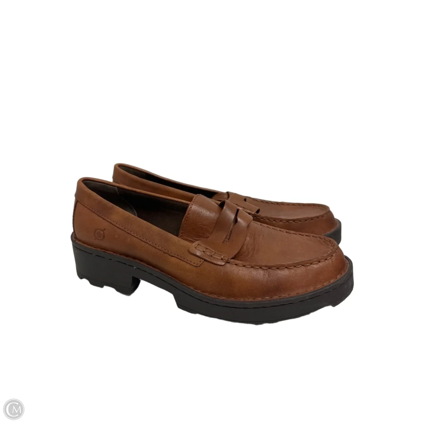 Shoes Heels Block By Born In Brown, Size: 9.5