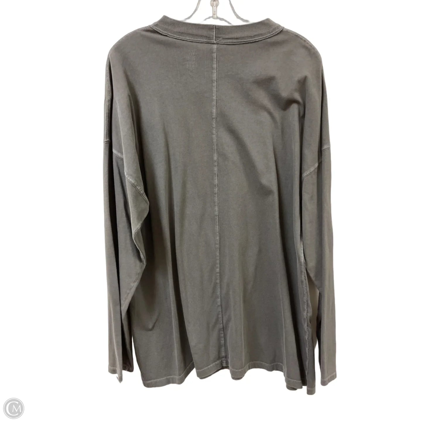 Top Long Sleeve Basic By We The Free In Grey, Size: L