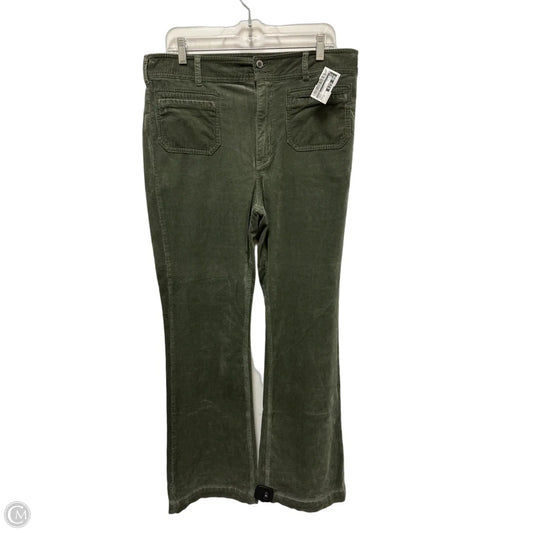 Pants Corduroy By Pilcro In Green, Size: 14