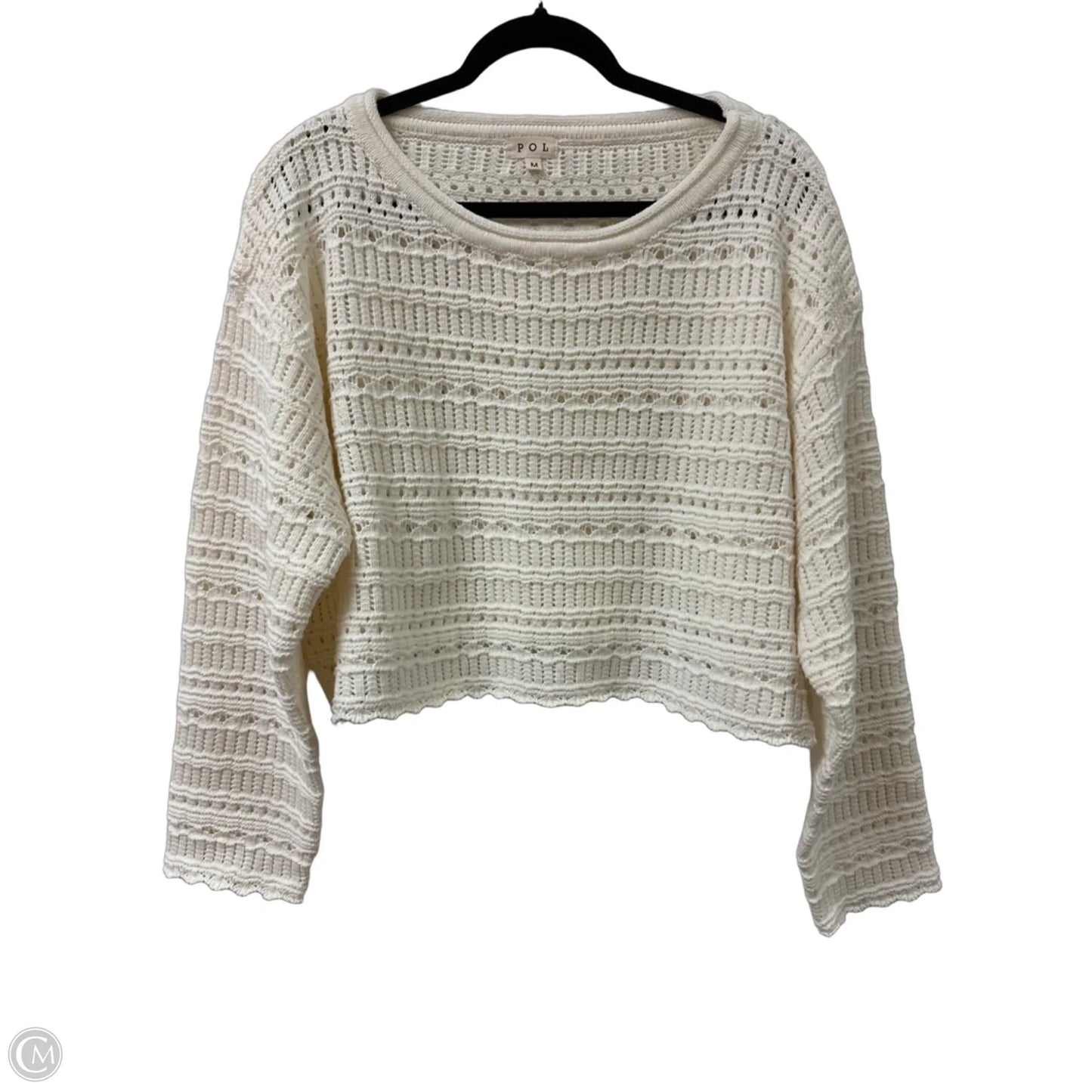 Sweater By Pol In Cream, Size: M
