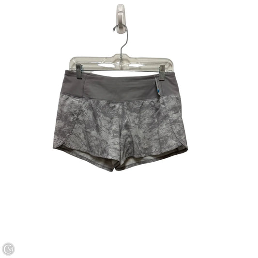 Athletic Shorts By Lululemon In Grey, Size: 6