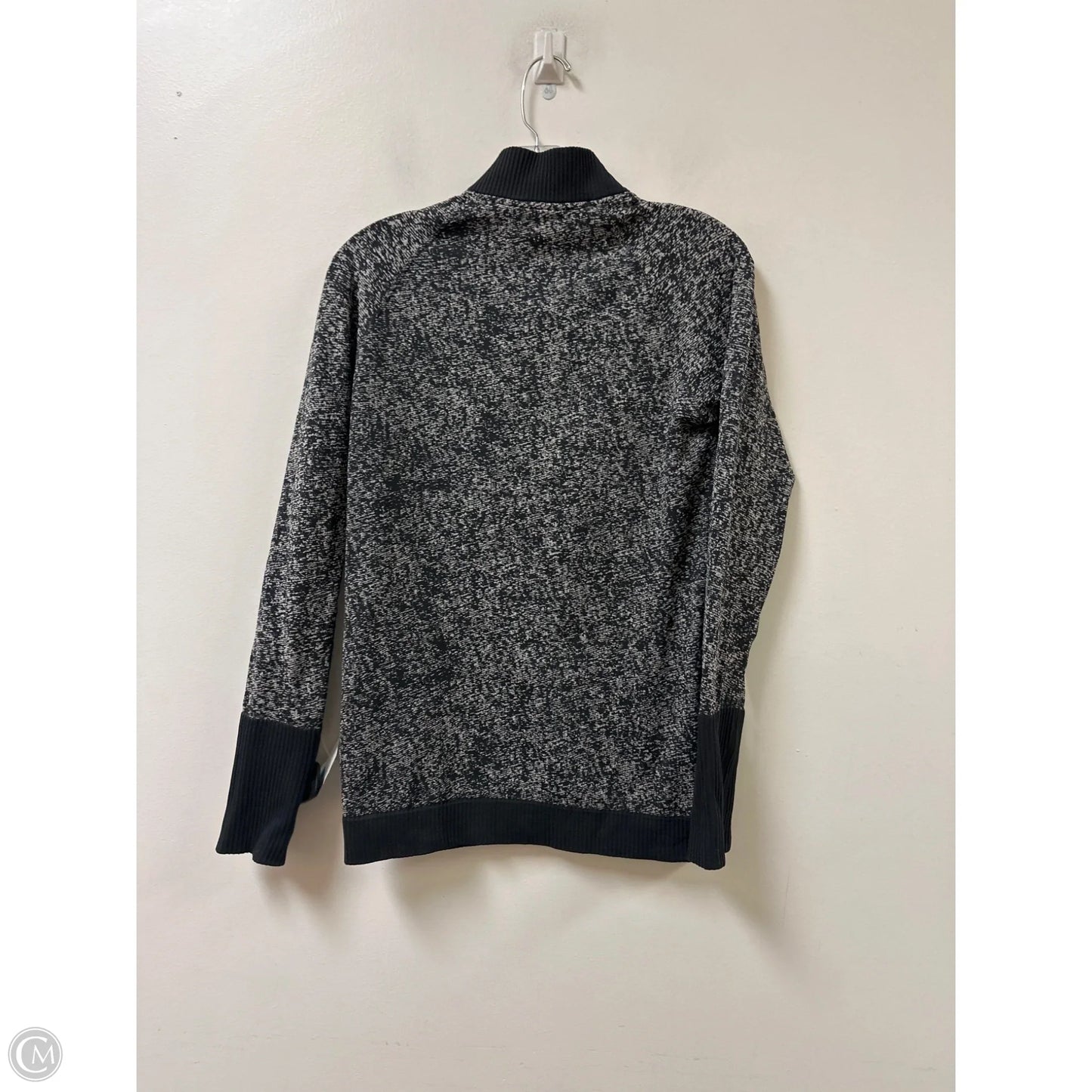 Athletic Jacket By Lululemon In Grey, Size: S