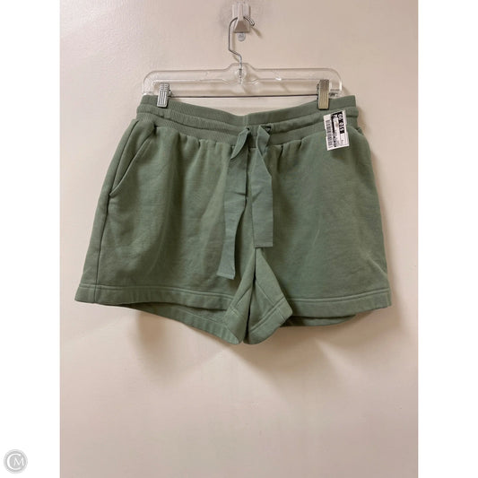 Athletic Shorts By Lou And Grey In Green, Size: M