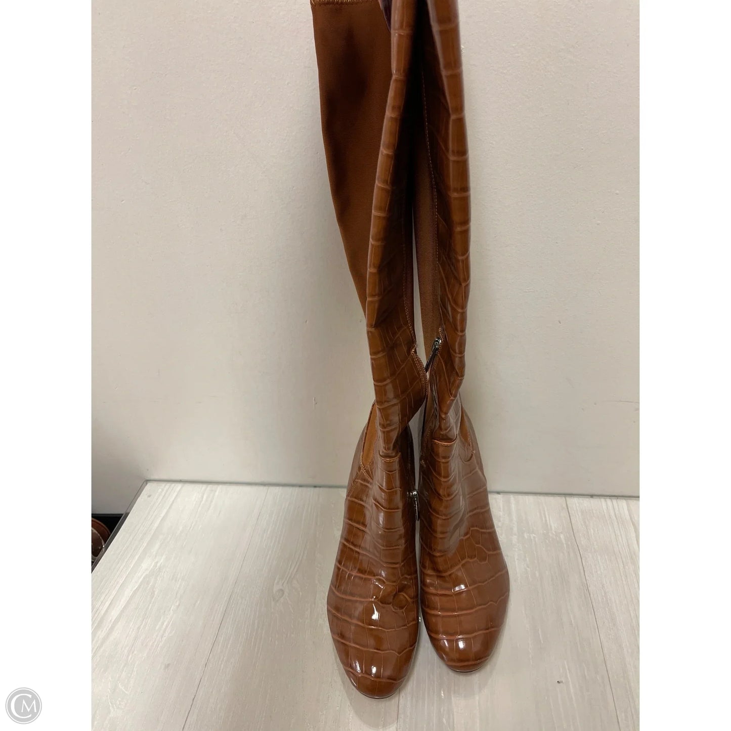 Boots Knee Heels By Circus By Sam Edelman In Brown, Size: 7.5
