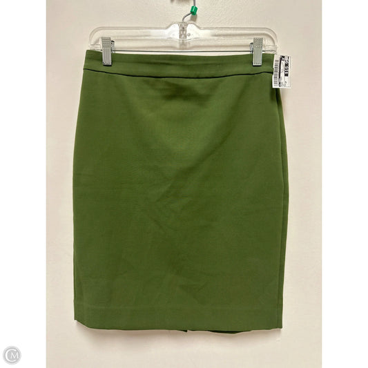 Skirt Midi By J. Crew In Green, Size: 2p