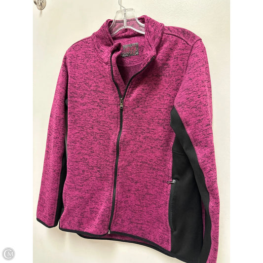 Jacket Other By Marc New York In Black & Purple, Size: L