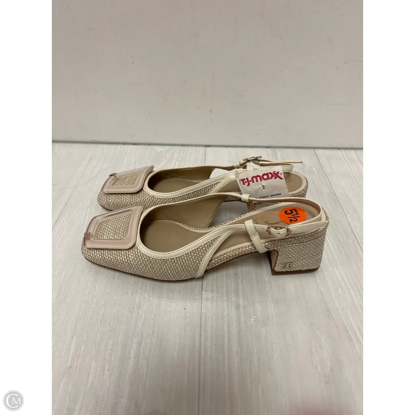 Shoes Heels Block By Sam Edelman In Cream, Size: 5.5