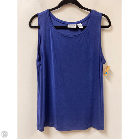 Tank Top By Chicos In Purple, Size: Xl