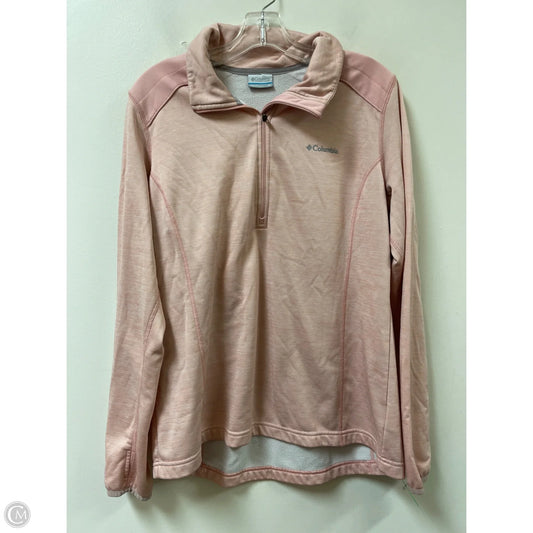 Athletic Jacket By Columbia In Pink, Size: Xl