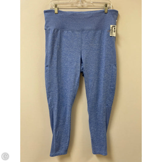 Athletic Leggings By Gapfit In Blue, Size: Xl