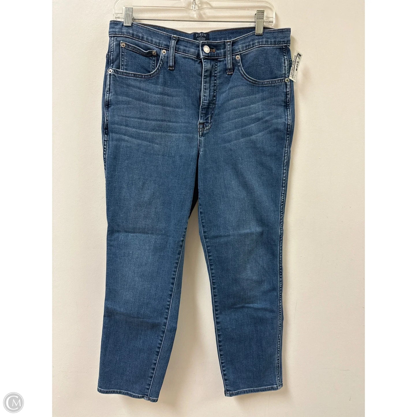 Jeans Straight By J. Crew In Blue Denim, Size: 10