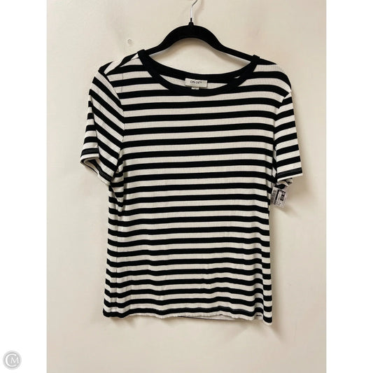 Top Short Sleeve By On 34th In Striped Pattern, Size: Xl