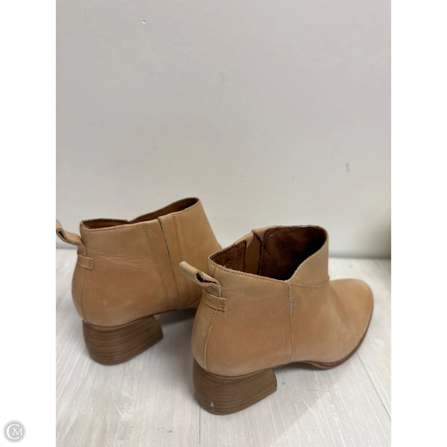 Shoes Heels Block By Toms In Cream, Size: 8.5
