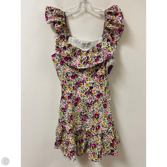Dress Casual Short By Endless Rose In Floral Print, Size: L