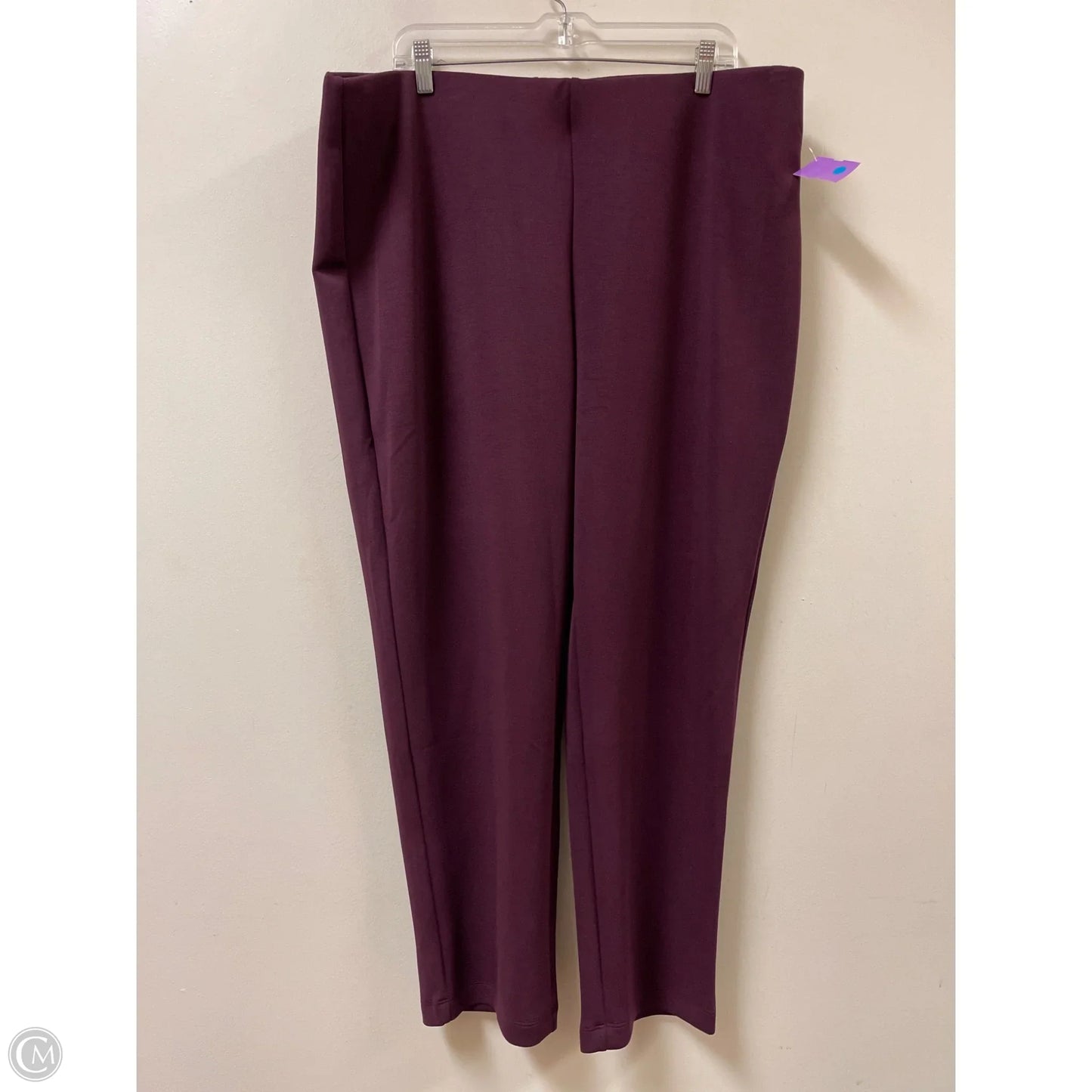 Pants Lounge By Chicos In Maroon, Size: 20