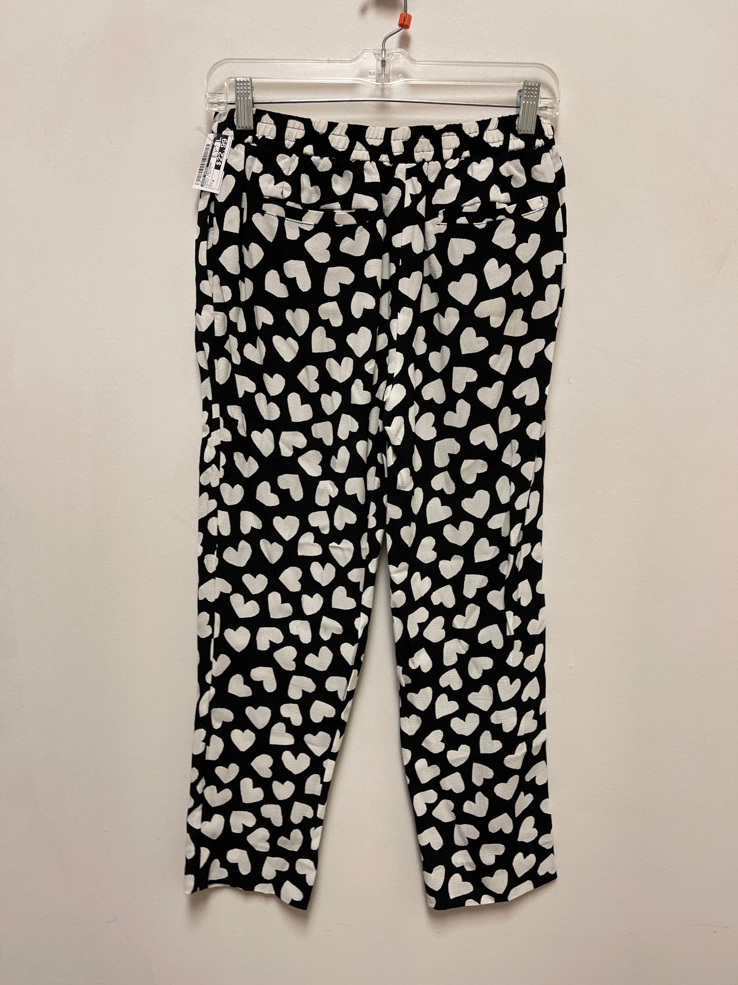 Pants Designer By Kate Spade In Black & White, Size: 4