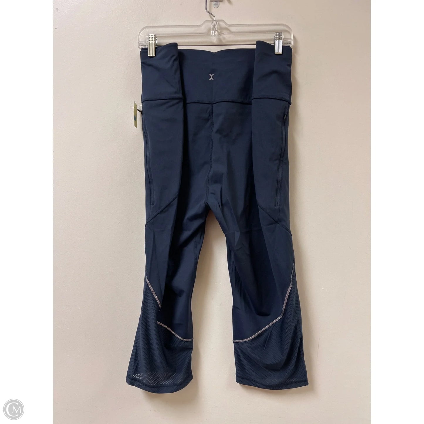 Athletic Leggings By Xersion In Navy, Size: 3x