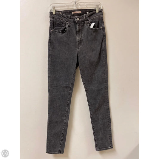 Jeans Skinny By Levis In Grey, Size: 10
