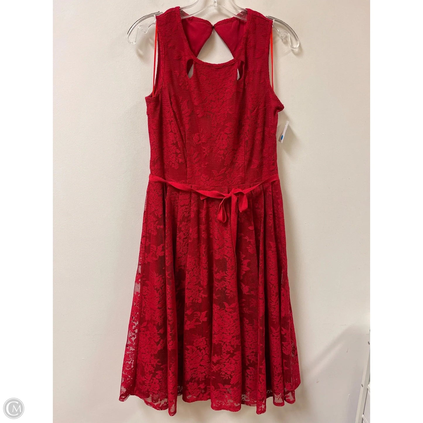 Dress Casual Midi By Gabby Skye In Red, Size: M