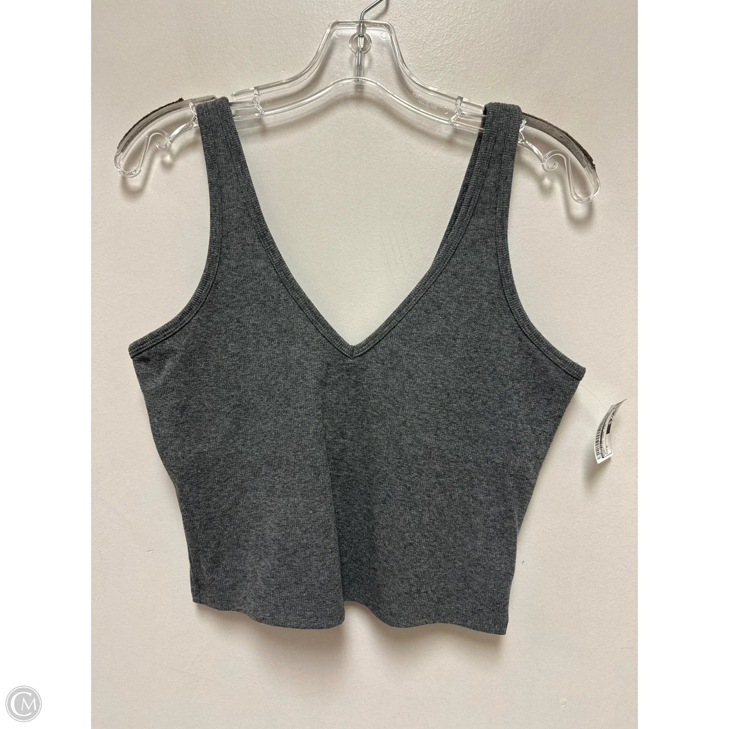 Athletic Tank Top By Gapfit In Grey, Size: M