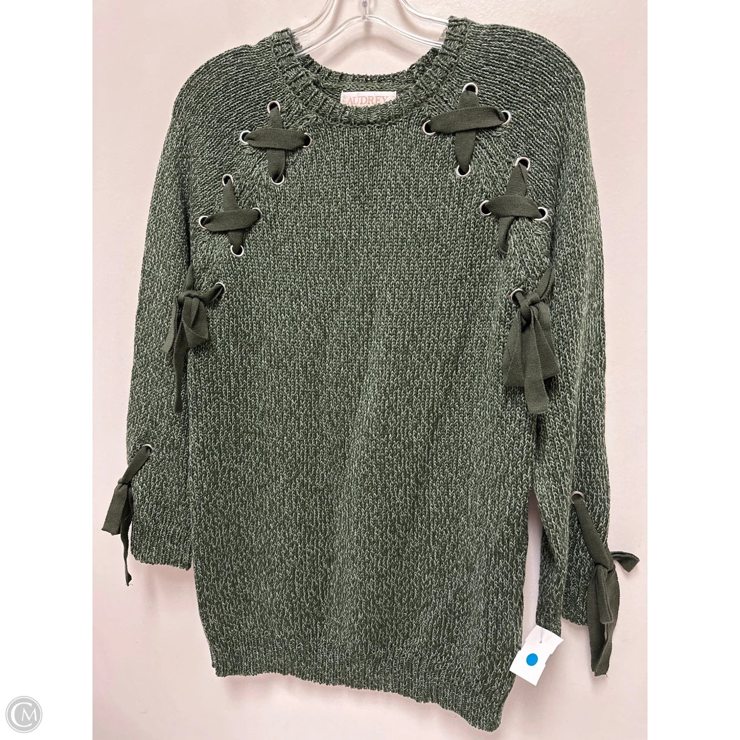 Sweater By Francesca's In Green, Size: S
