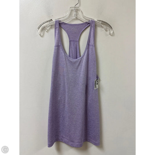Athletic Tank Top By Bcg In Purple, Size: L