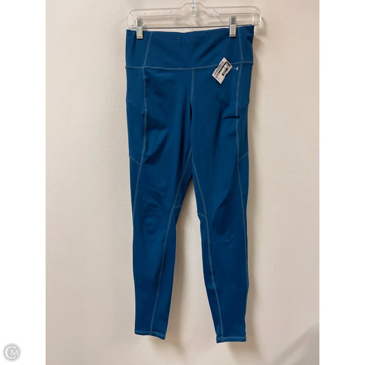 Athletic Leggings By Athleta In Blue, Size: S