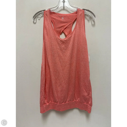 Athletic Tank Top By Champion In Coral, Size: 1x