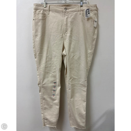 Pants Other By Old Navy In Cream, Size: 18