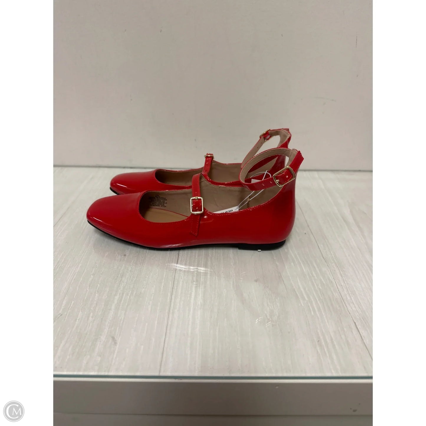 Shoes Flats By Old Navy In Red, Size: 7.5