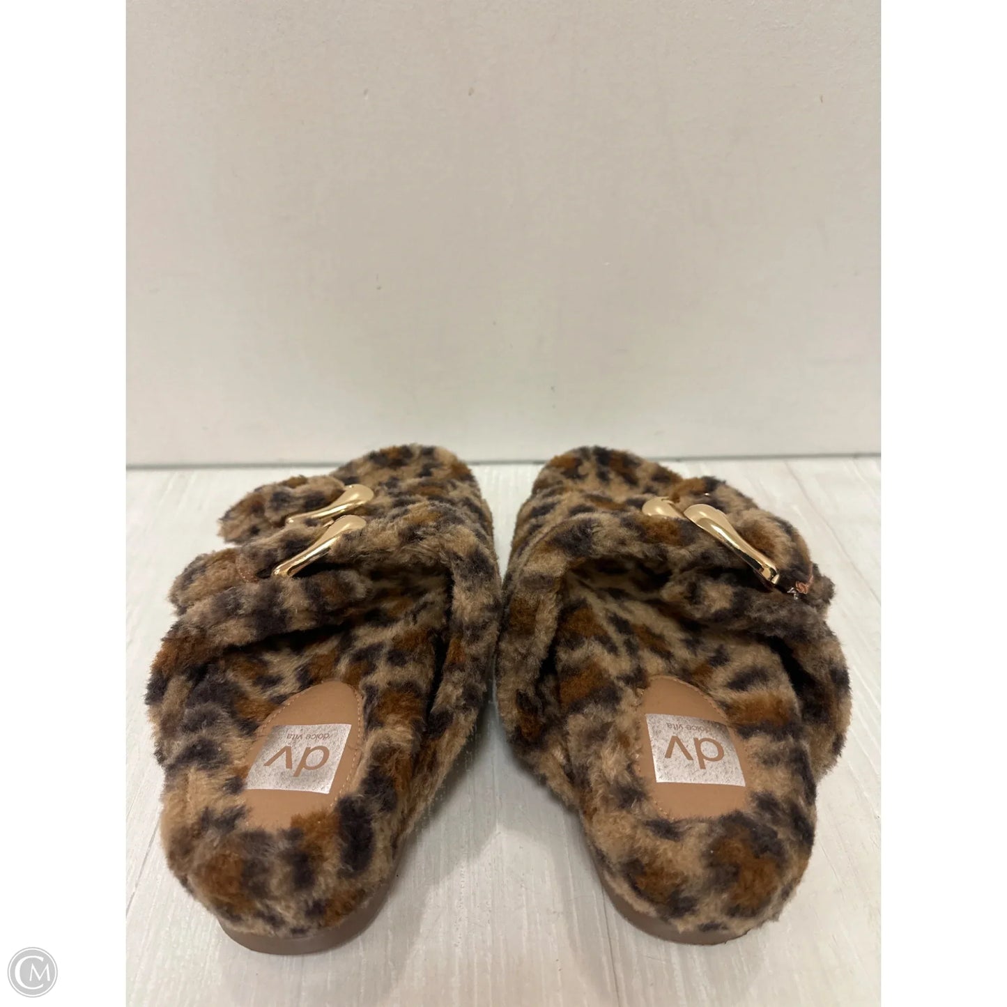 Sandals Flats By Dolce Vita In Animal Print, Size: 9