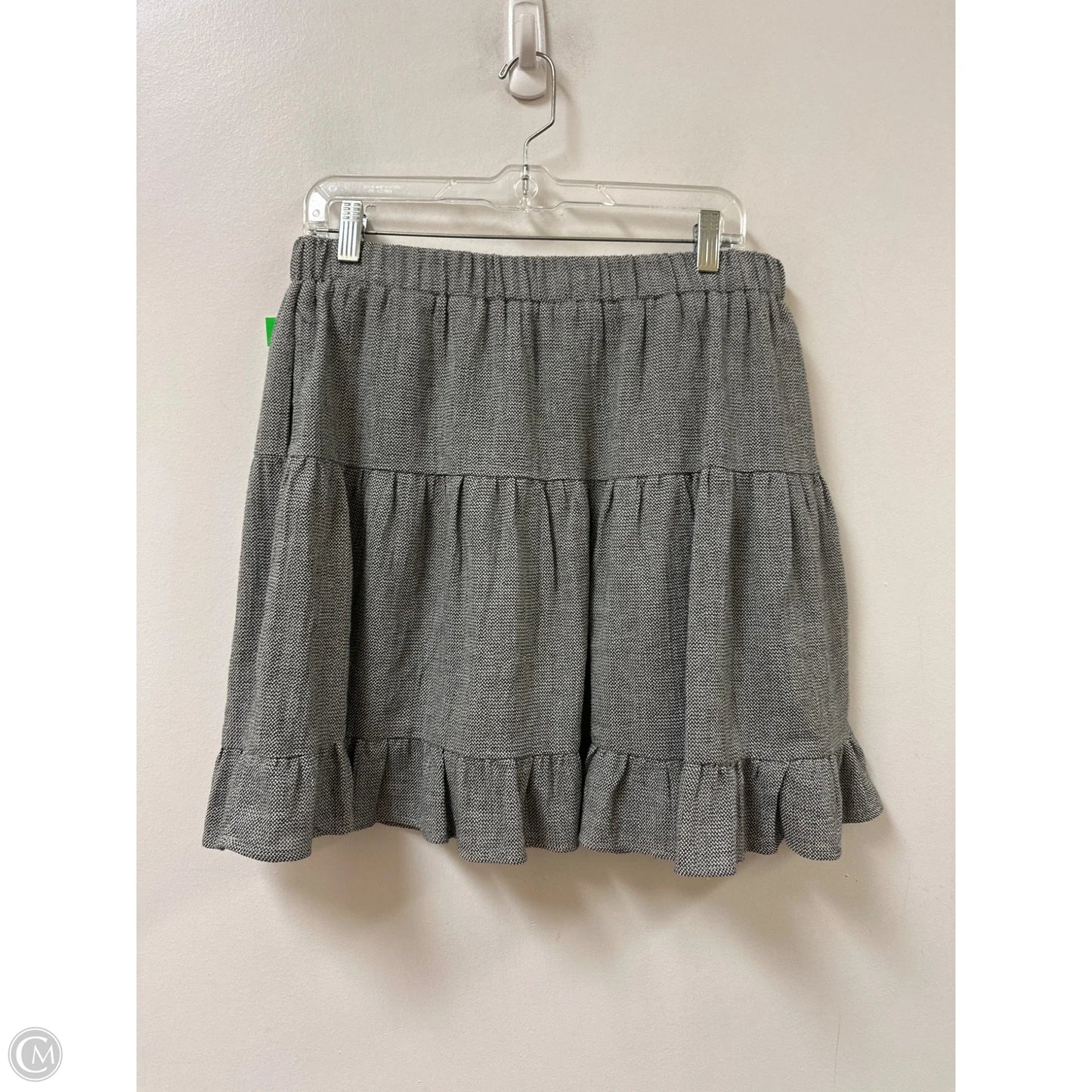 Skirt Mini & Short By Doe & Rae In Grey, Size: 12
