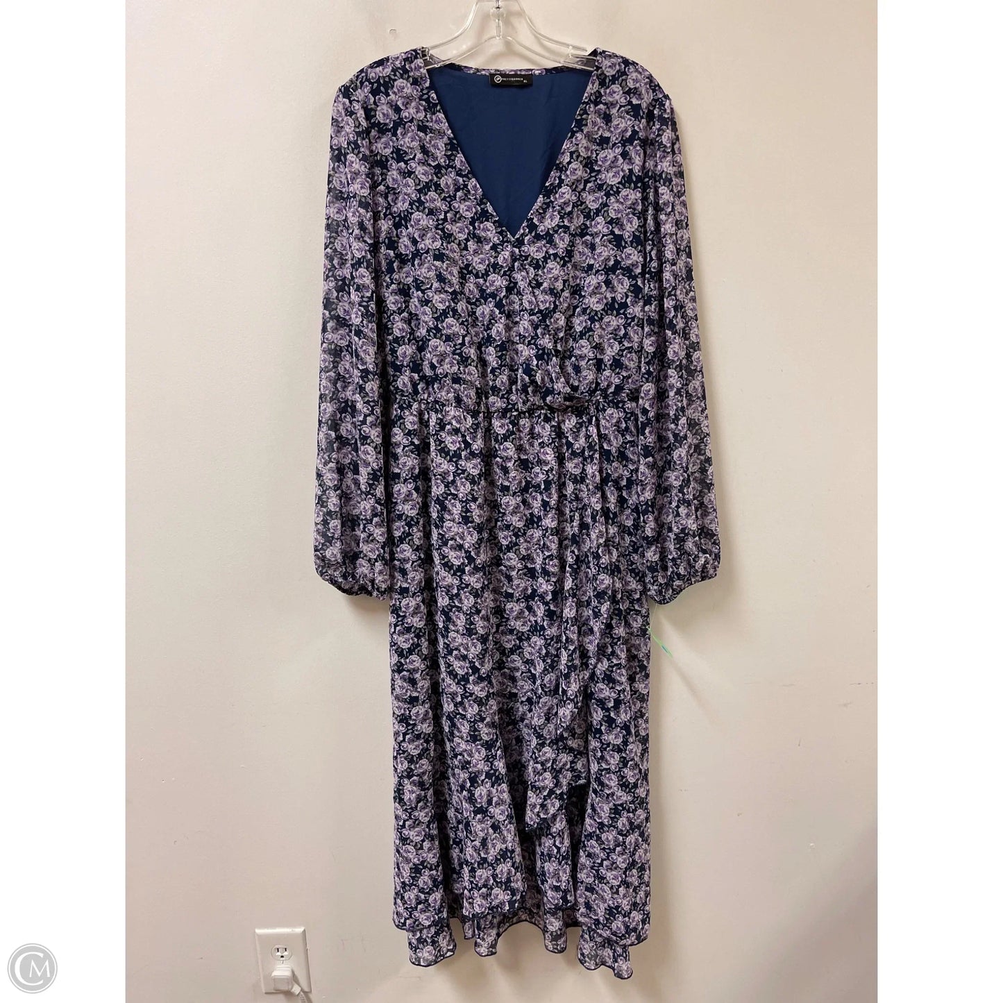 Dress Casual Maxi By Prettygarden In Floral Print, Size: Xl