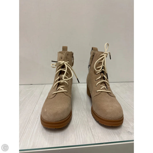 Boots Ankle Heels By Cole-haan In Brown, Size: 7.5