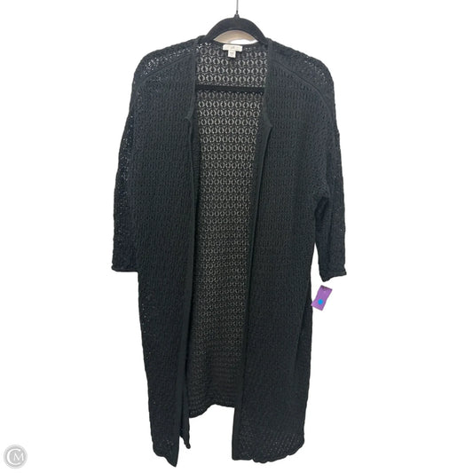 Cardigan By J. Jill In Black, Size: Xl