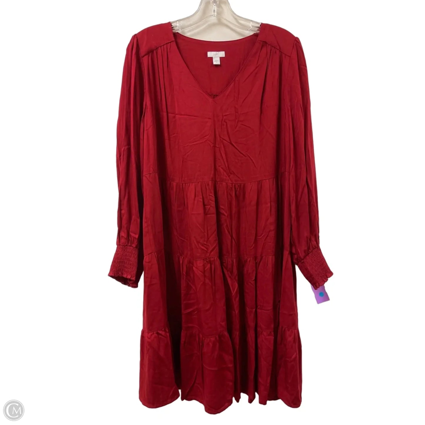 Dress Casual Short By J.marie In Red, Size: M