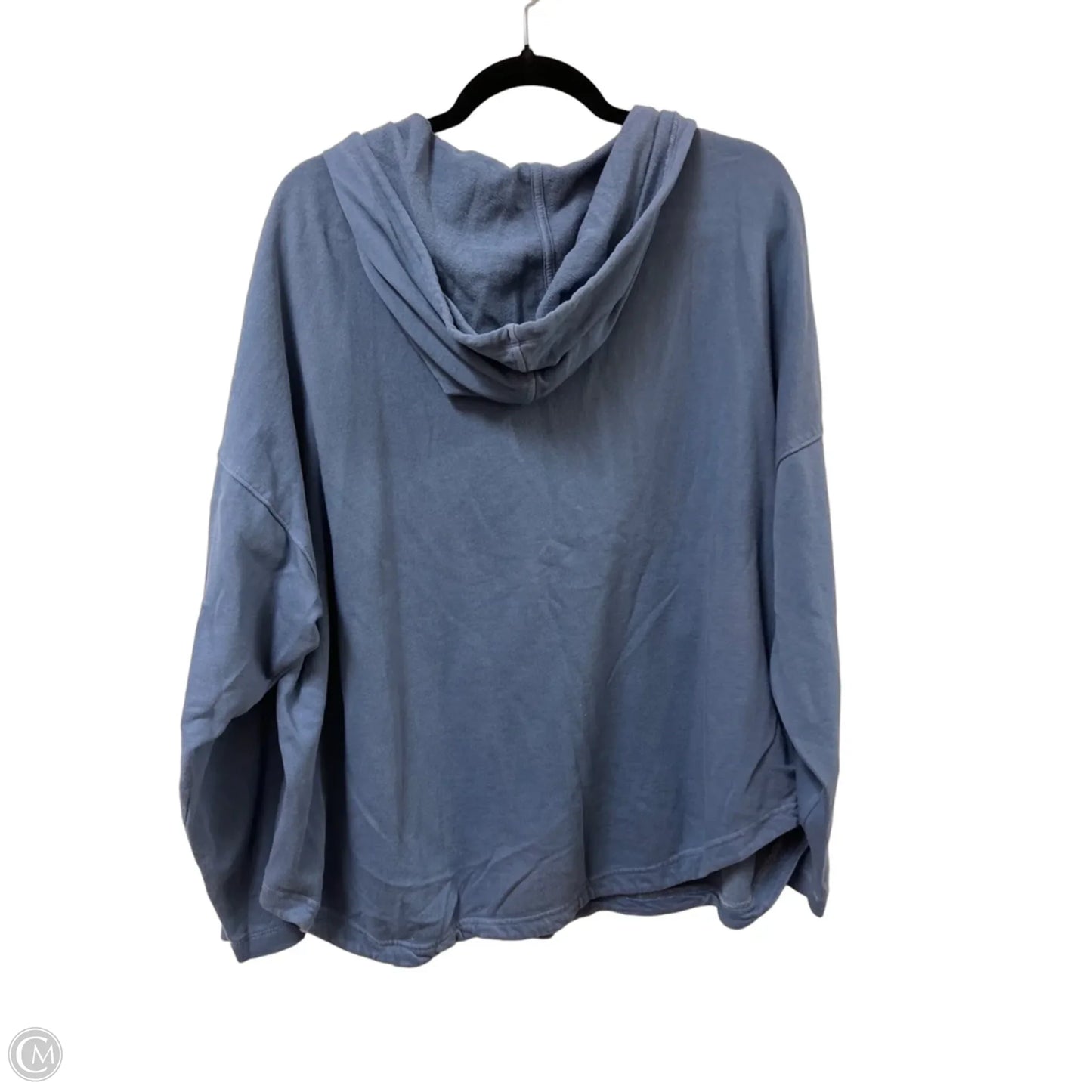 Sweatshirt Hoodie By Old Navy In Blue, Size: 1x