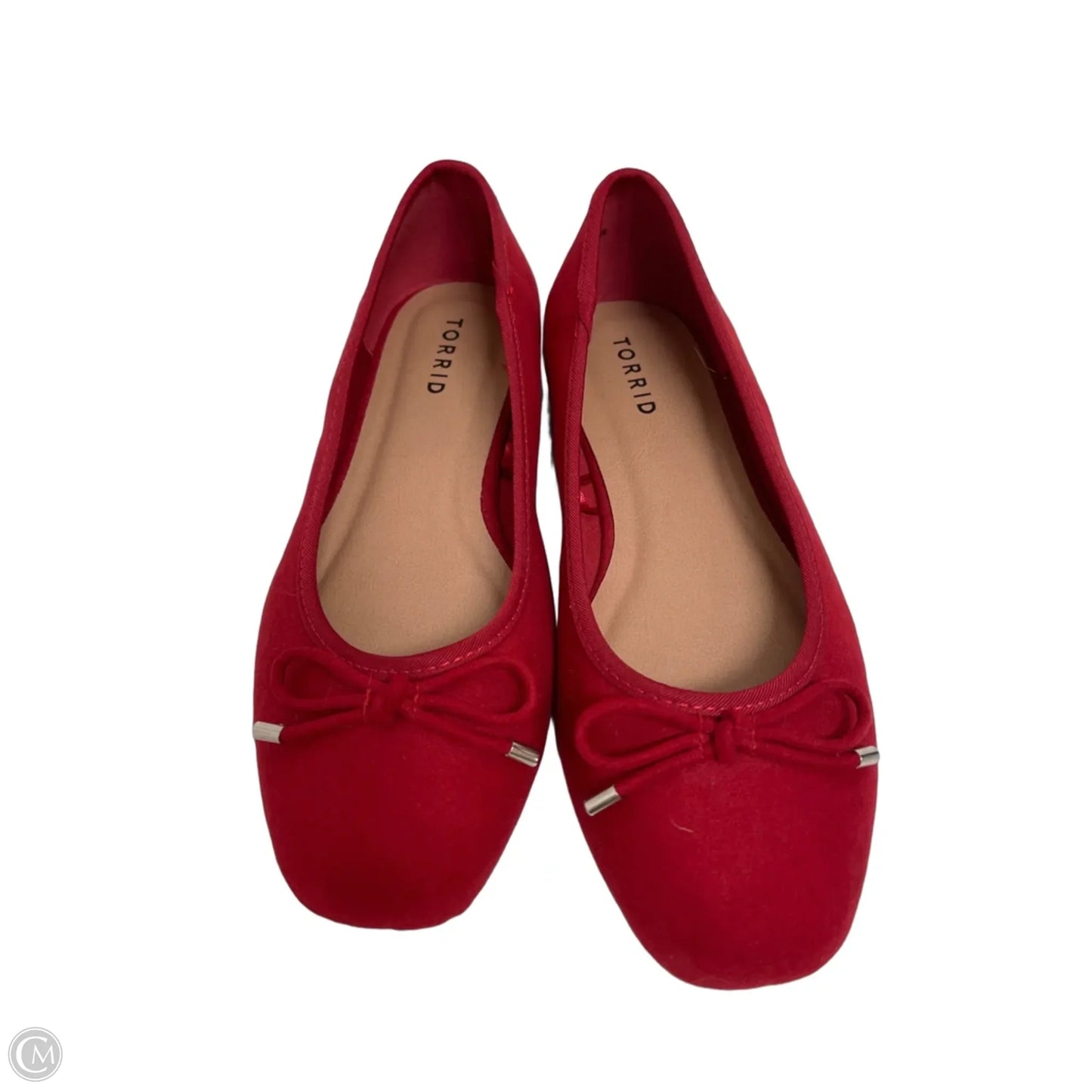 Shoes Flats By Torrid In Red, Size: 8