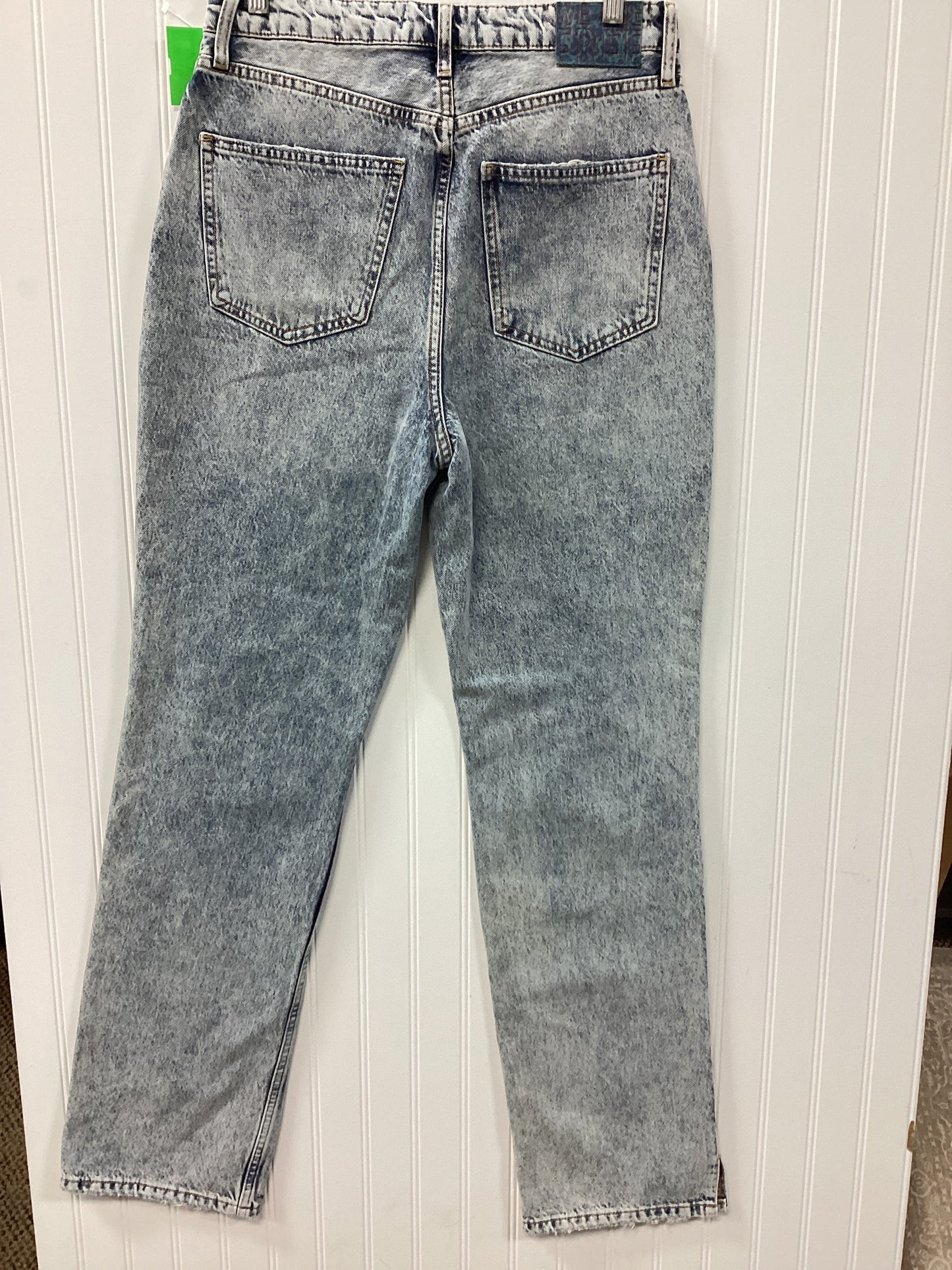 Jeans Wide Leg By We The Free In Blue Denim, Size:8