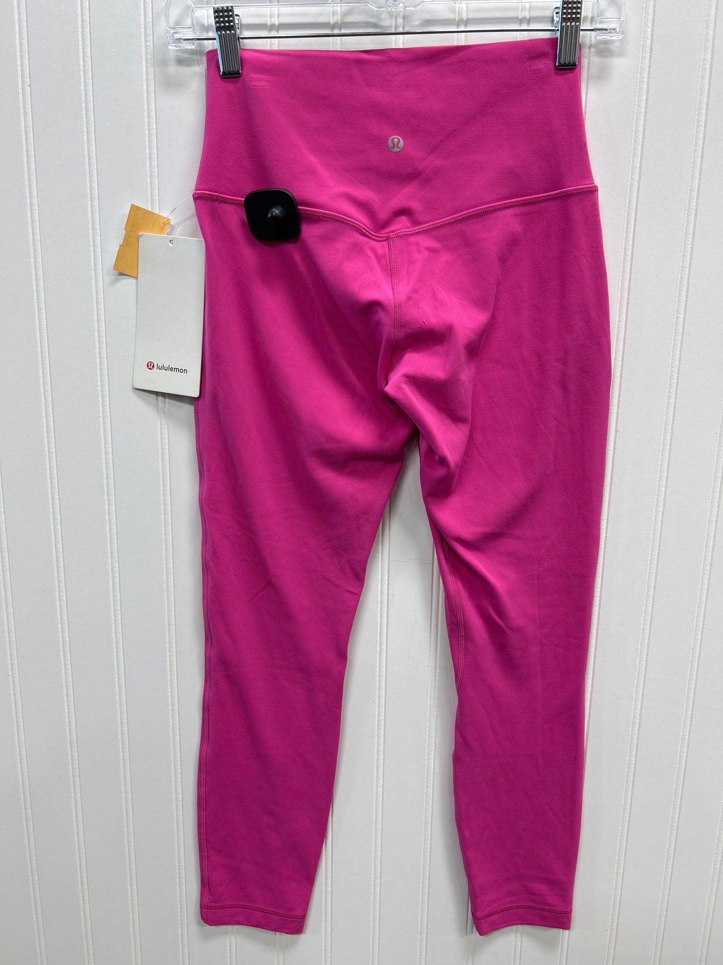 Athletic Leggings By Lululemon In Pink, Size:6